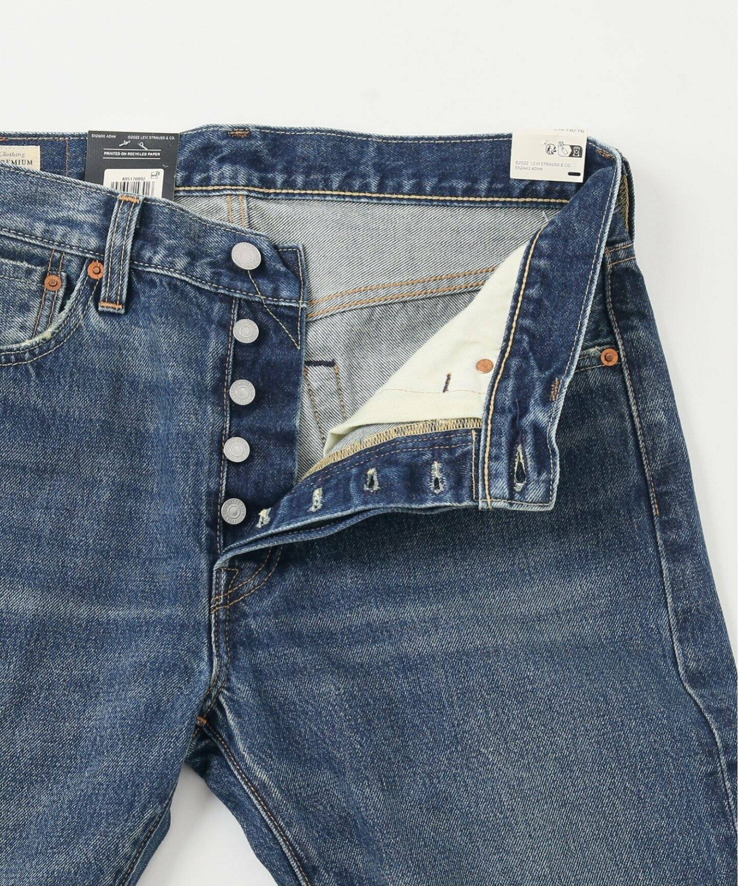 【LEVI'S(R)/リーバイス(R)】別注 501(R) Selvedge INDIGO L30